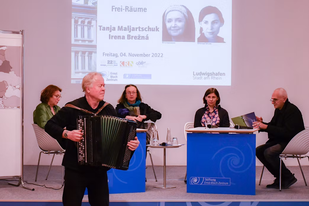 Am Symposium in Ludwigshafen